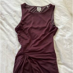 Halston Heritage faux-wrap bodycon dress